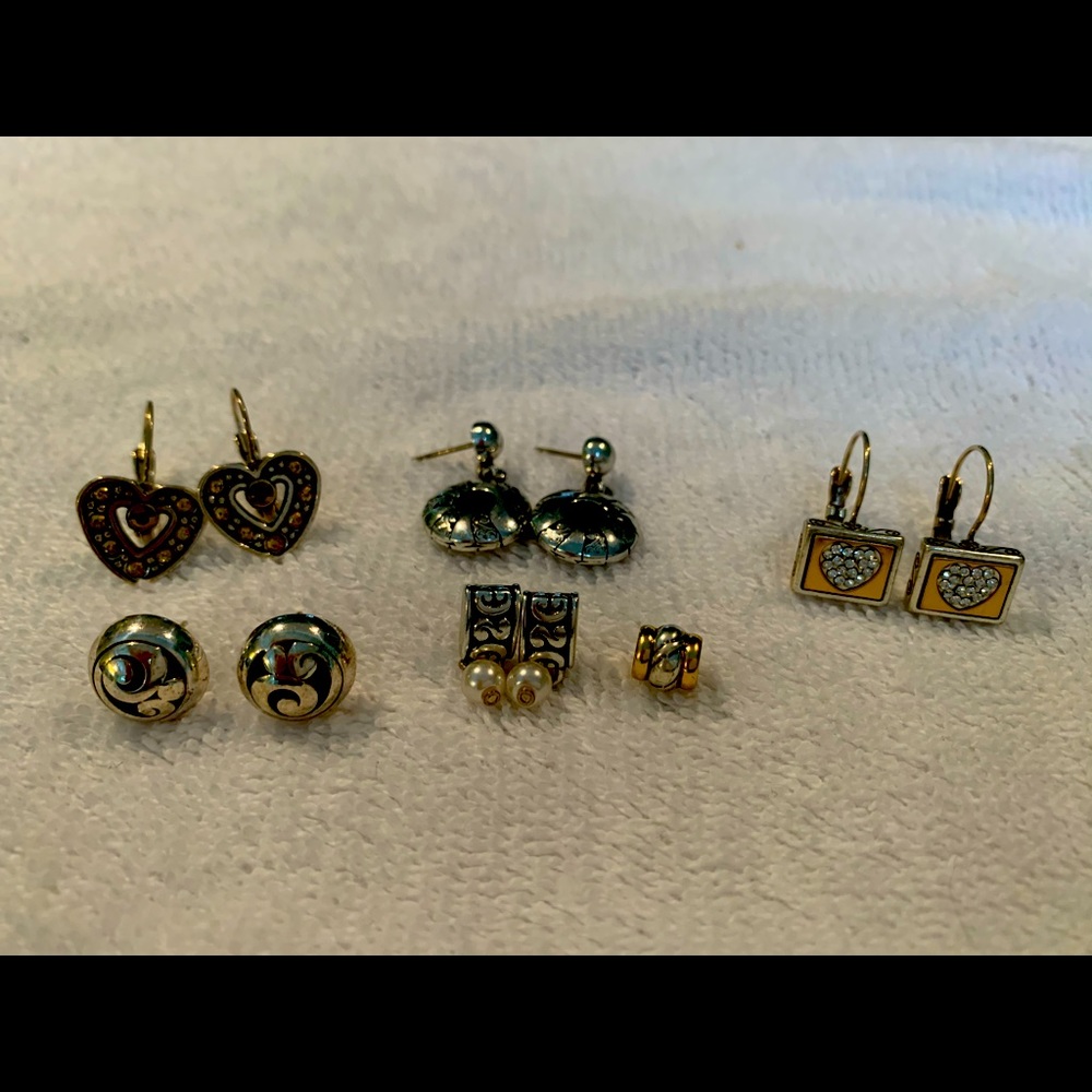 Brighton Earrings. 5 Pairs.